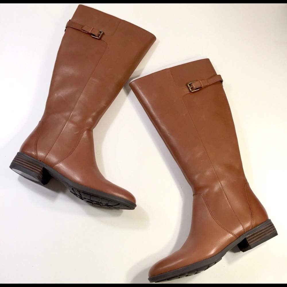 Sam Edelman Patton 2 Tan Athletic Fit Riding Boot